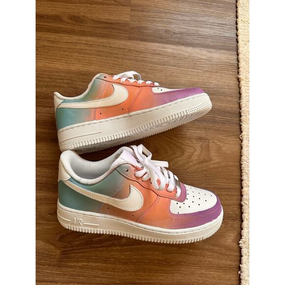 Nike Shoes - Nike Air Force 1 Ombre Sneakers Size 7